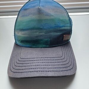 Prana Teal and Gray Cap
